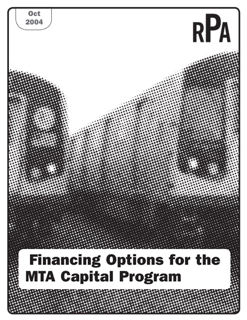 RPA Financing Options for the MTA Capital Program